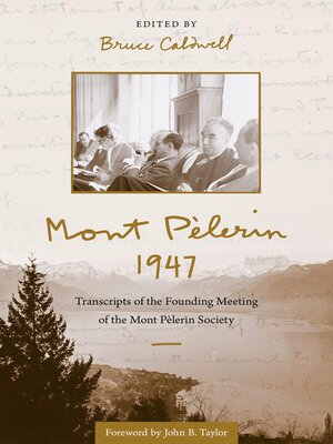 cover image of Mont Pèlerin 1947